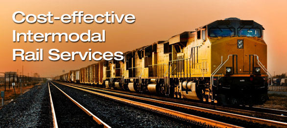 Cost effective rail intermodal services.